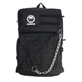 TECHNO MILITIA UTILITY BLACK BACKPACK