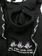 MIND CONTROL HOODIE BLACK