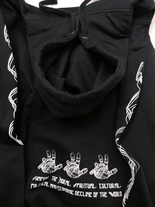 MIND CONTROL HOODIE BLACK