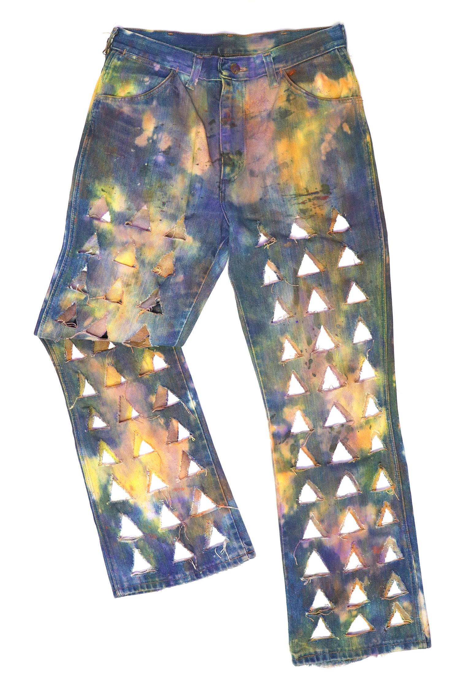 WRANGLER ACID HOLE CUSTOM JEANS
