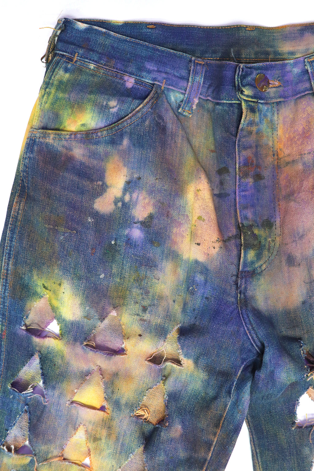 WRANGLER ACID HOLE CUSTOM JEANS