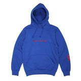 WORLD WIDE RIOT PATCH BLUE HOODIE