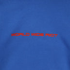 WORLD WIDE RIOT PATCH BLUE HOODIE
