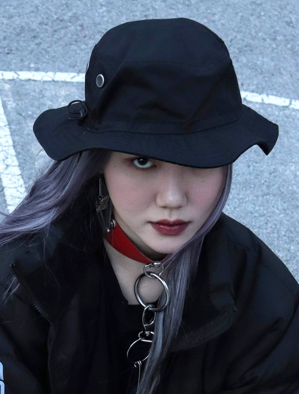 CONSPIRACY BLACK BUCKET HAT