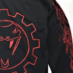 TECHNO GEAR BLACK HOODIE