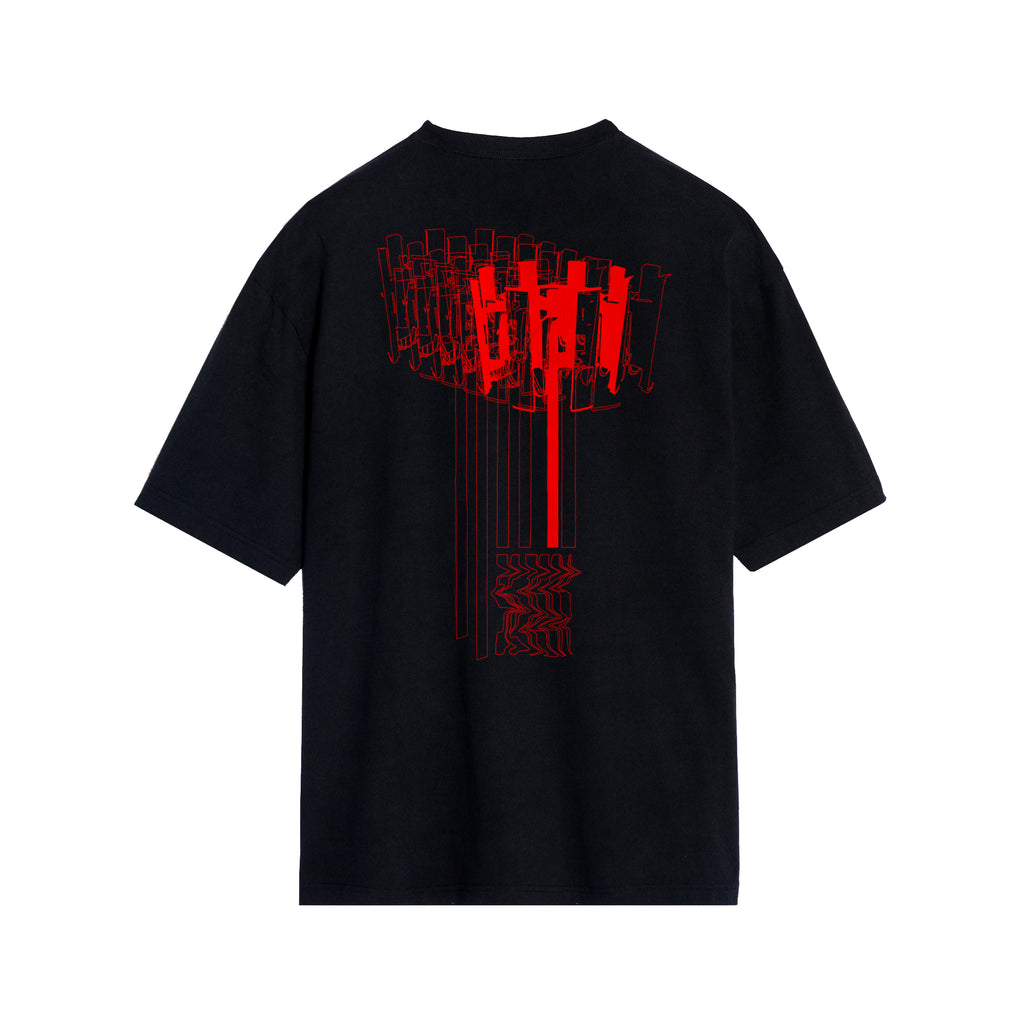 5G TECH BLACK T-SHIRT