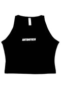 LOGO REFLECTIVE CROP TOP