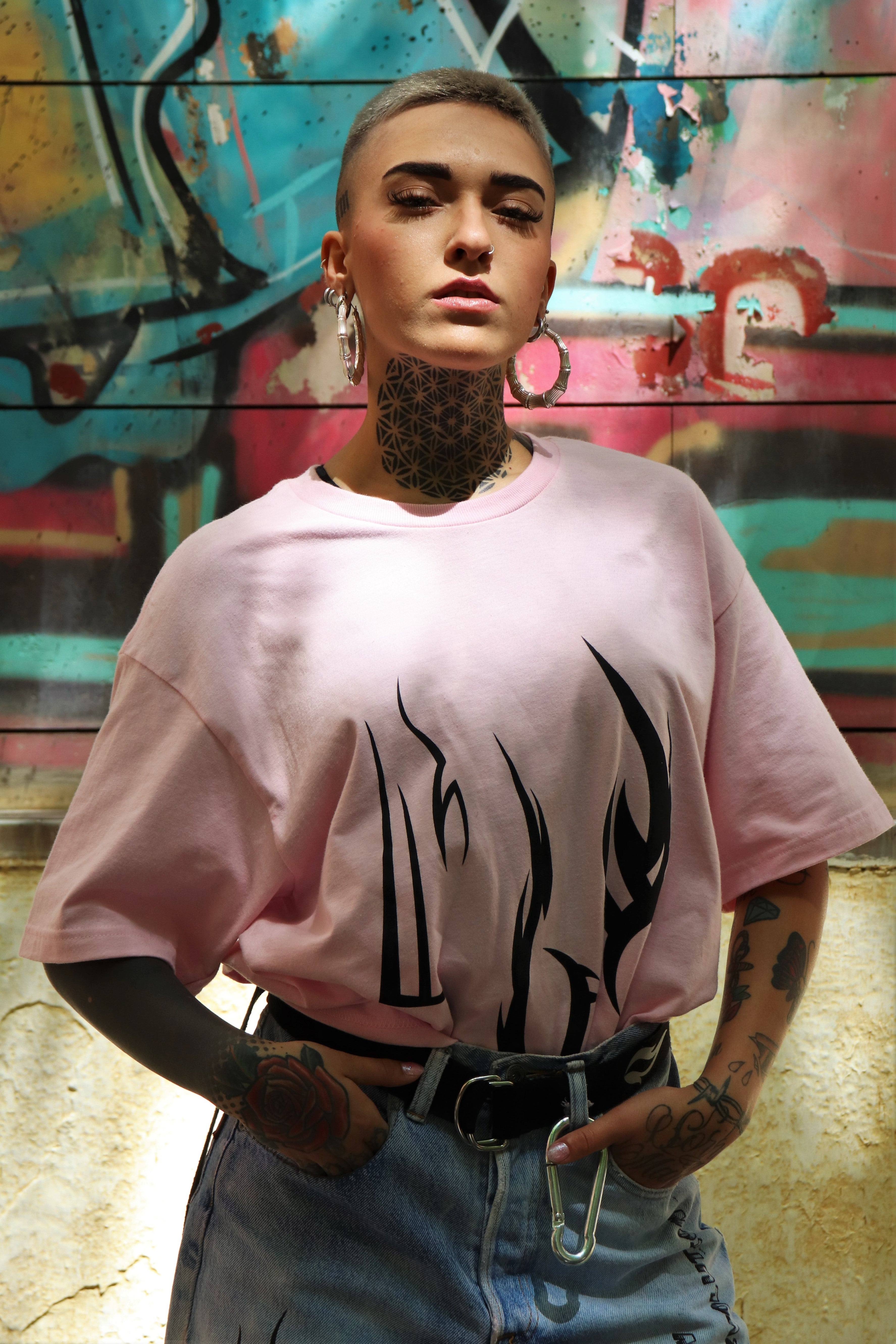 TRIBAL PINK T-SHIRT