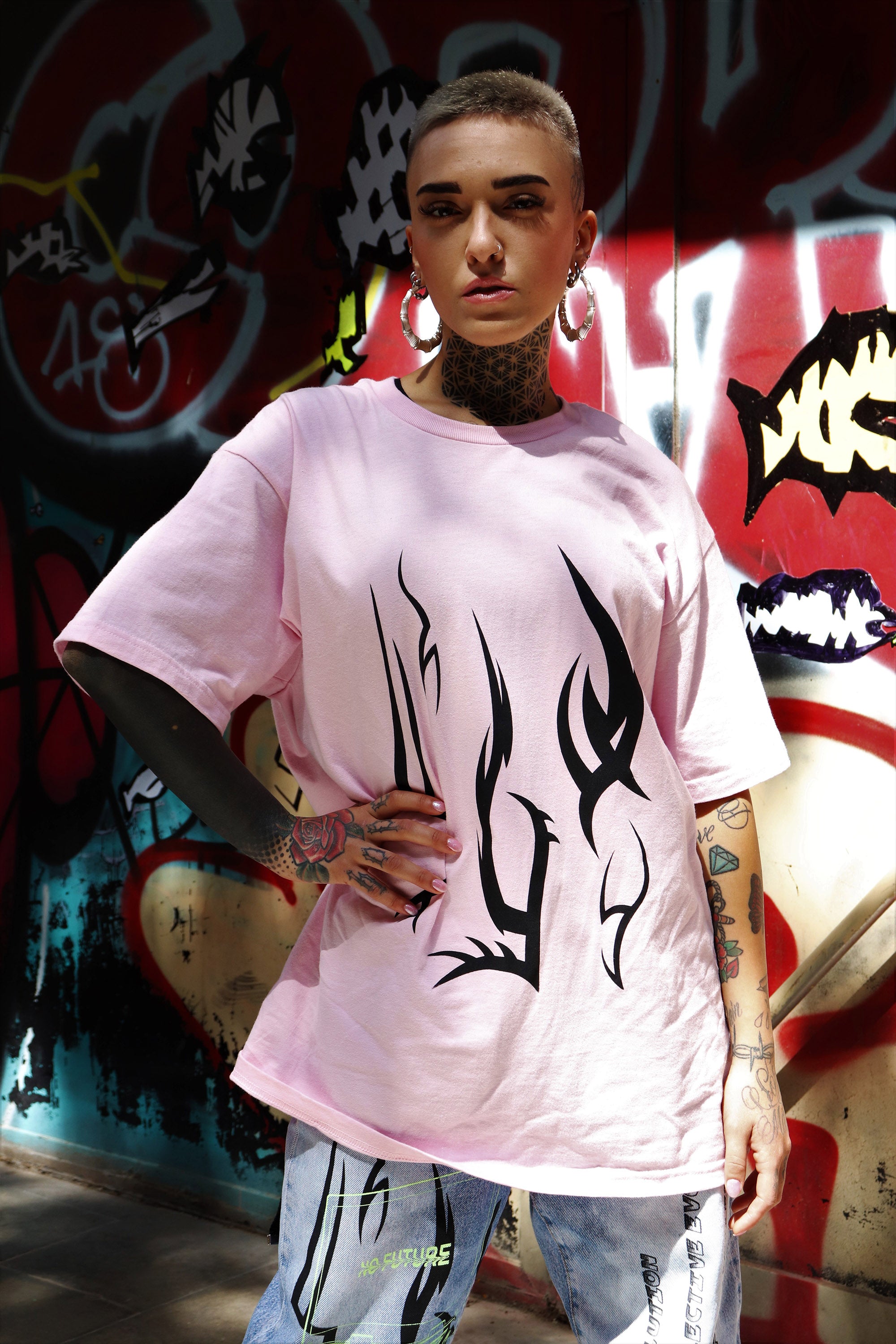 TRIBAL PINK T-SHIRT
