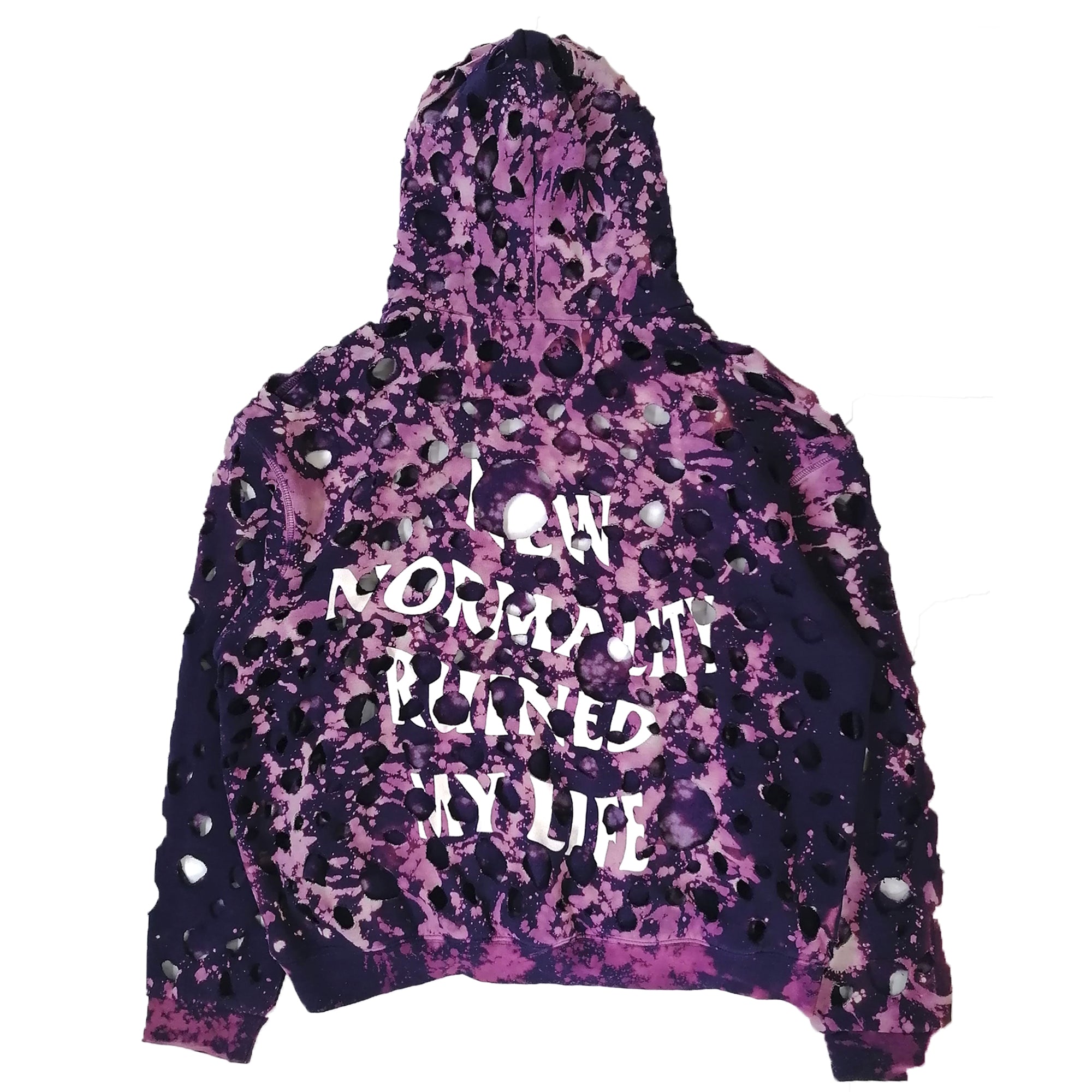 ACID PURPLE HOLE UNISEX HOODIE