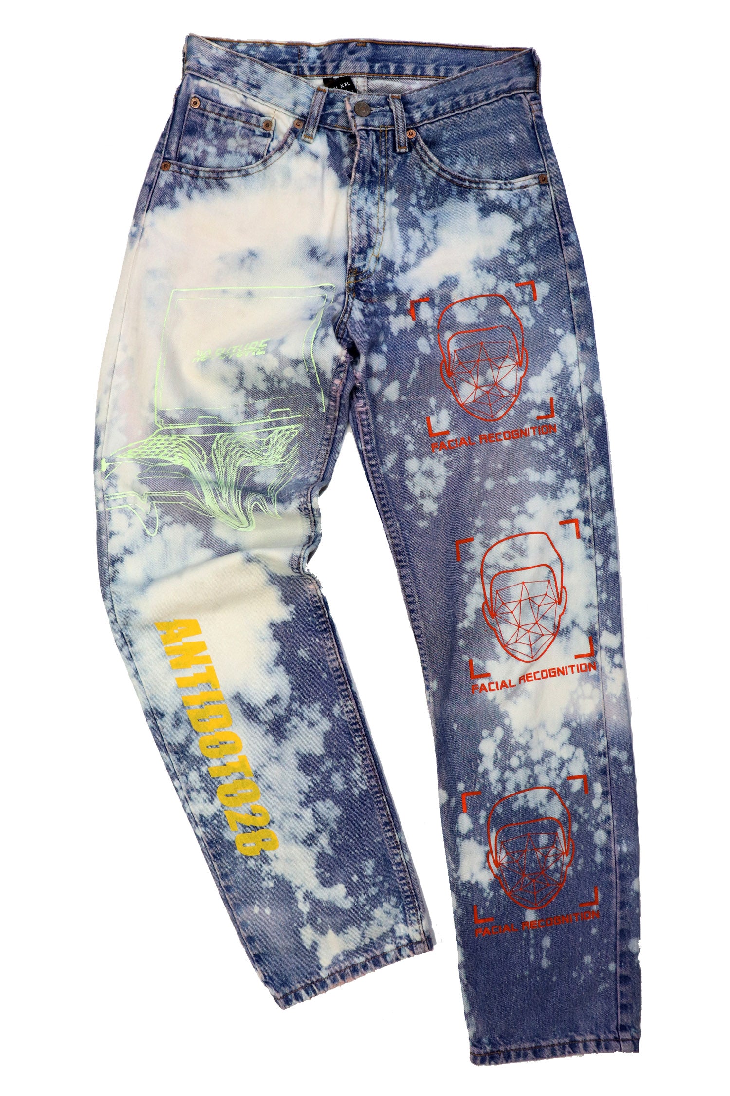 ANTI FACIAL RECOGNITION LEVI´s CUSTOM JEANS