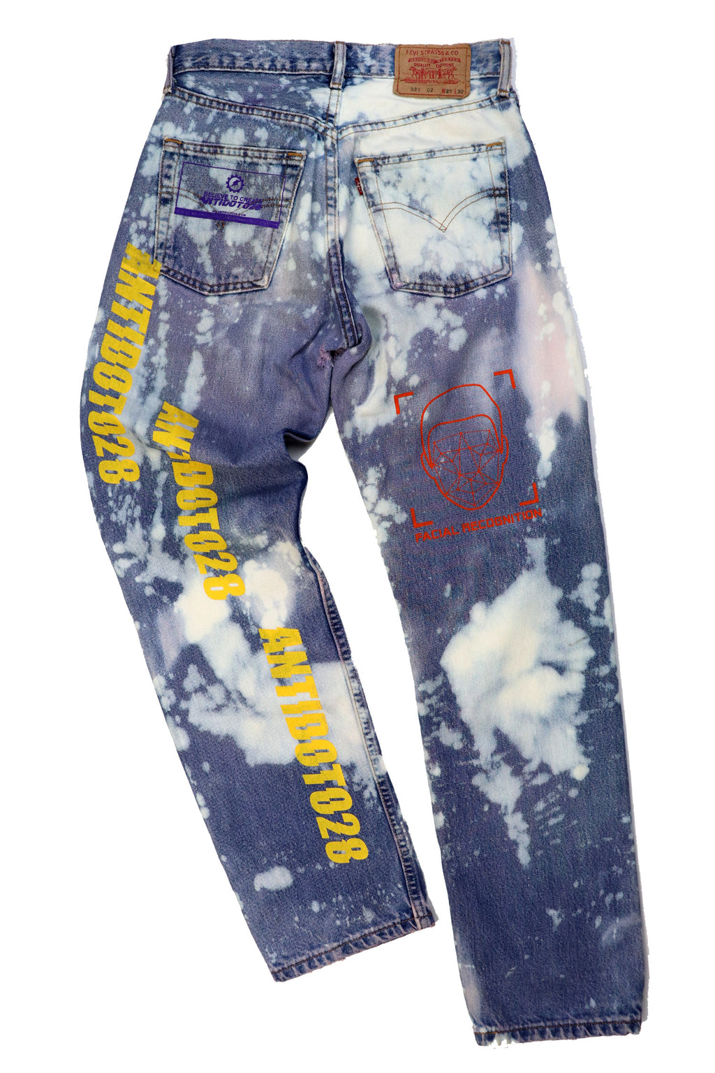 ANTI FACIAL RECOGNITION LEVI´s CUSTOM JEANS