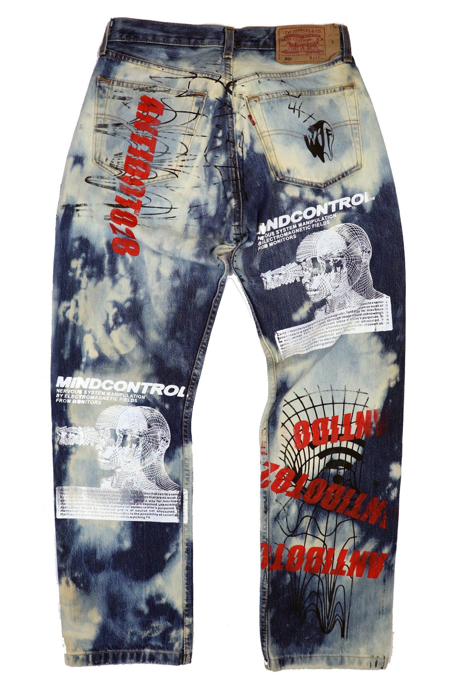 MINDCONTROL LEVI´s CUSTOM JEANS