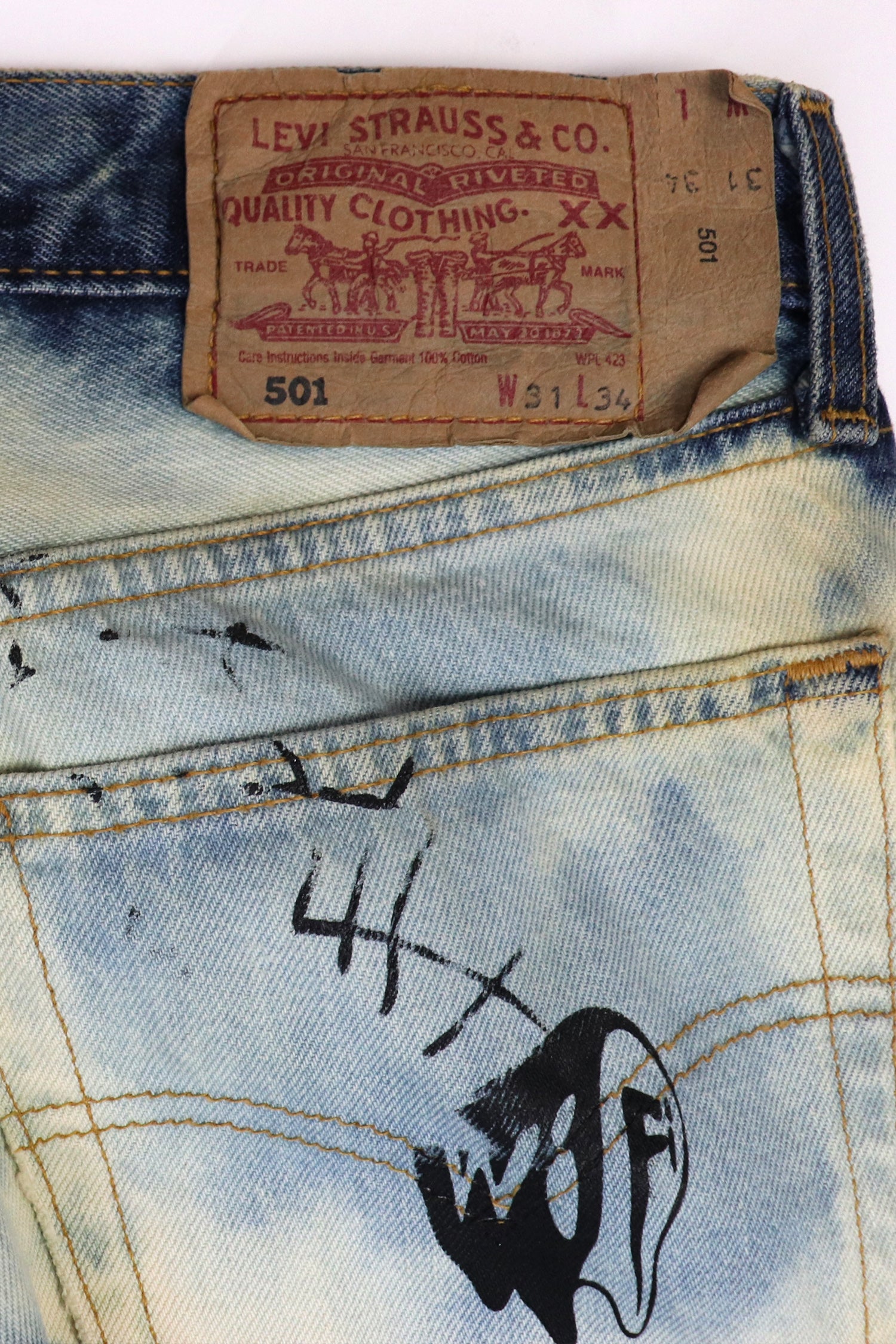 MINDCONTROL LEVI´s CUSTOM JEANS