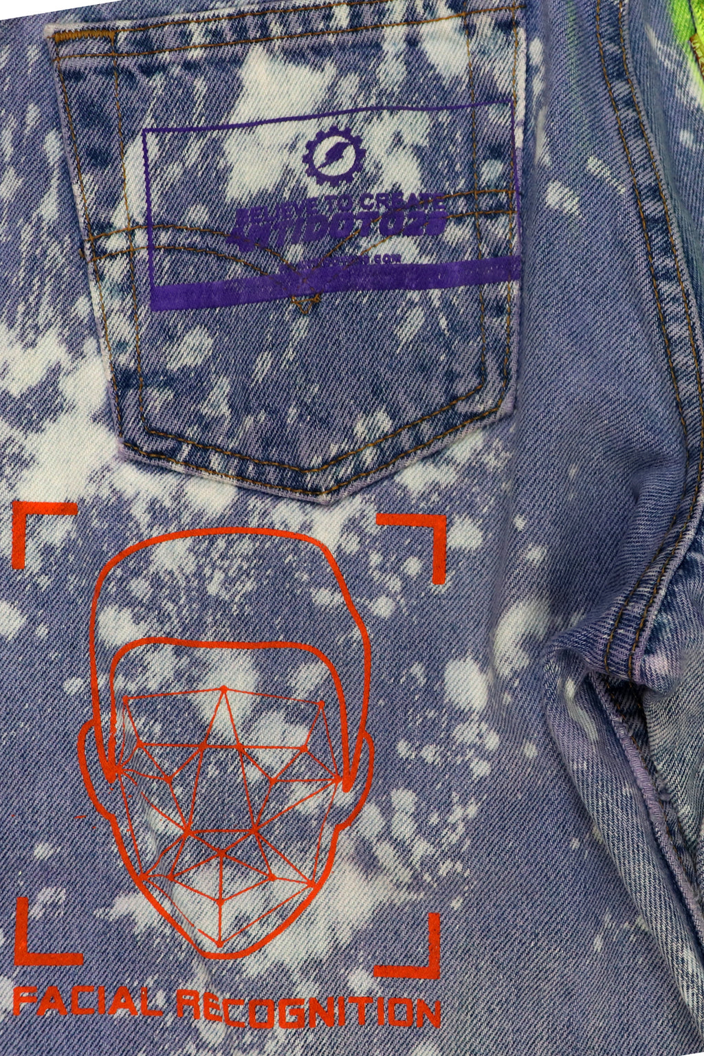 FLAME NO FUTURE  LEVI´s CUSTOM JEANS