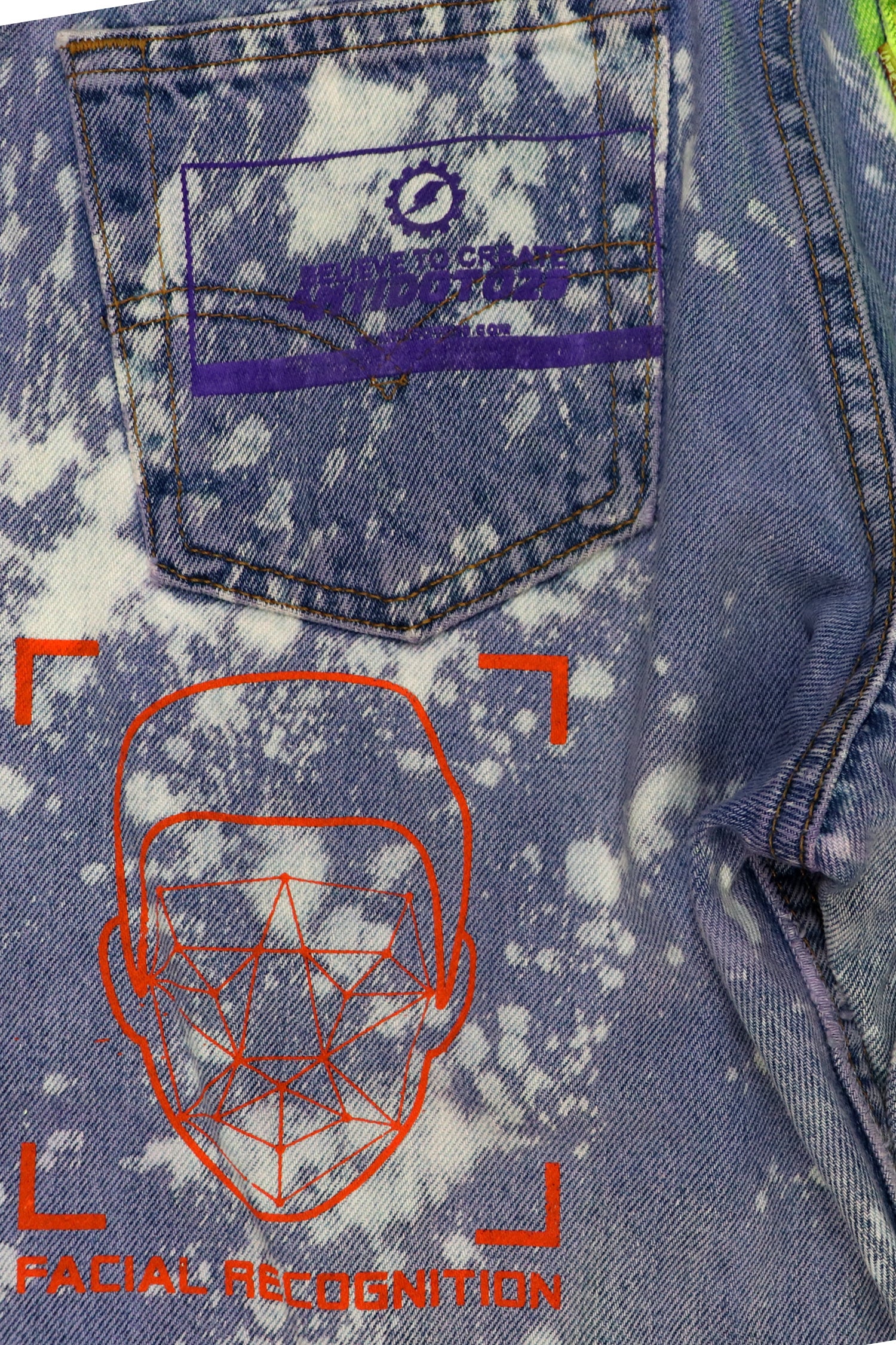 FLAME NO FUTURE  LEVI´s CUSTOM JEANS