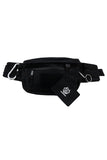 WORLD WIDE RIOT BLACK FANNY PACK