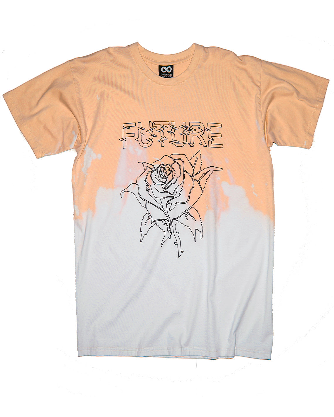 FUTURE ROSE YELLOW ACID T-SHIRT