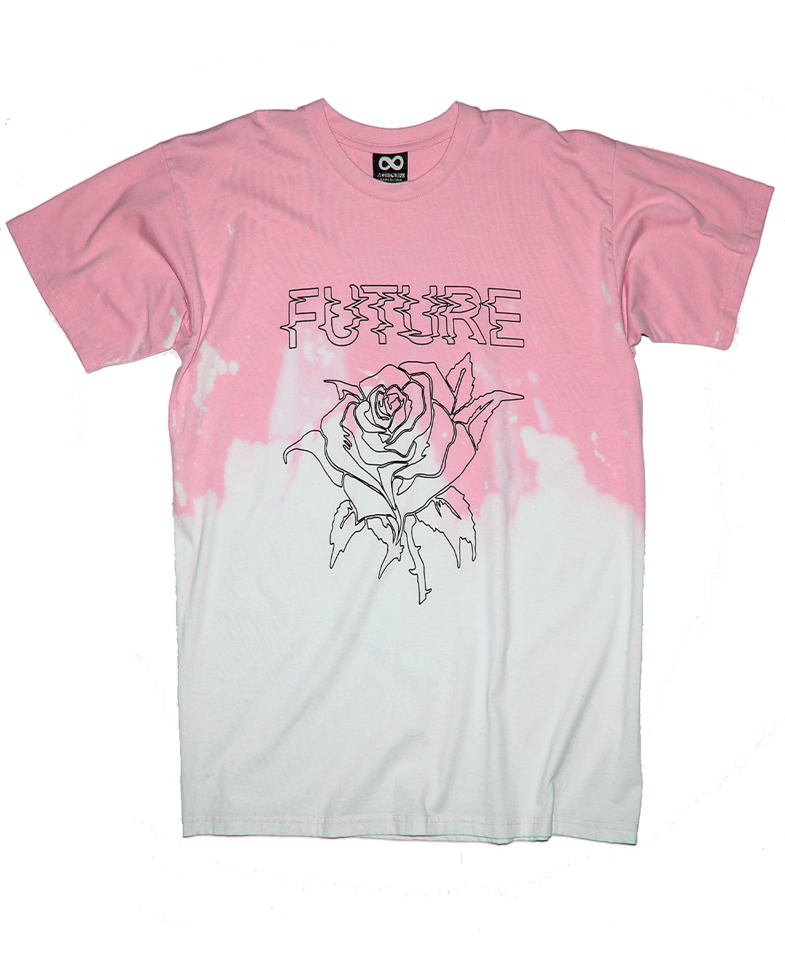 FUTURE ROSE PINK ACID T-SHIRT