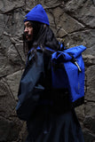 ROLL TOP BLUE BACKPACK