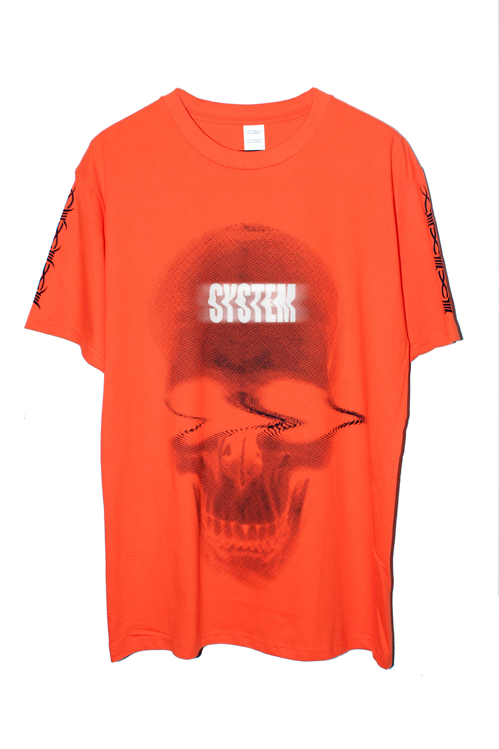 HARDCORE SYSTEM ORANGE TEE