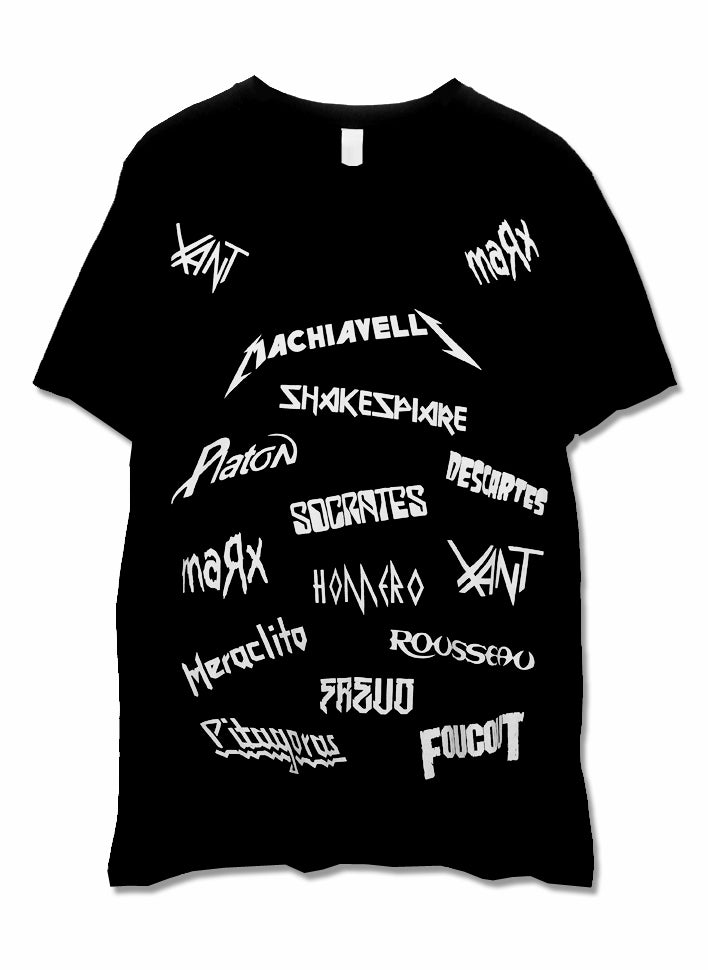 HEAVY MENTAL BLACK TEE
