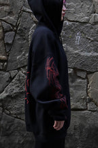TECHNO GEAR BLACK HOODIE