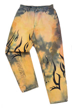 ORANGE TRIBAL LEVI´S CUSTOM JEANS