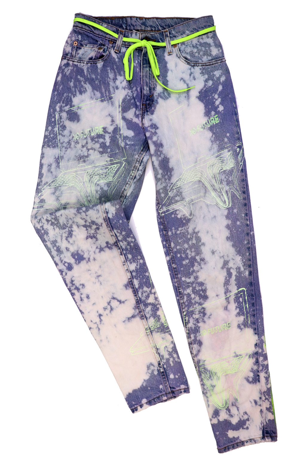 FLAME NO FUTURE  LEVI´s CUSTOM JEANS