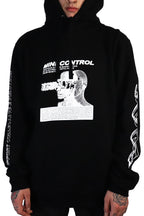 MIND CONTROL HOODIE BLACK