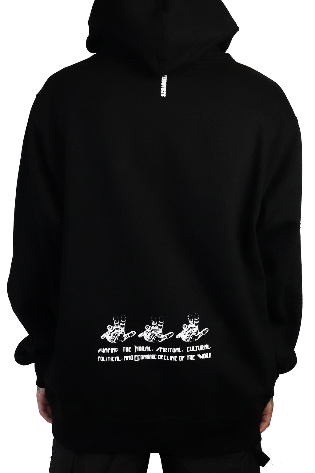 MIND CONTROL HOODIE BLACK