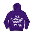 NEW NORMALITY UNISEX DEEP PURPLE HOODIE