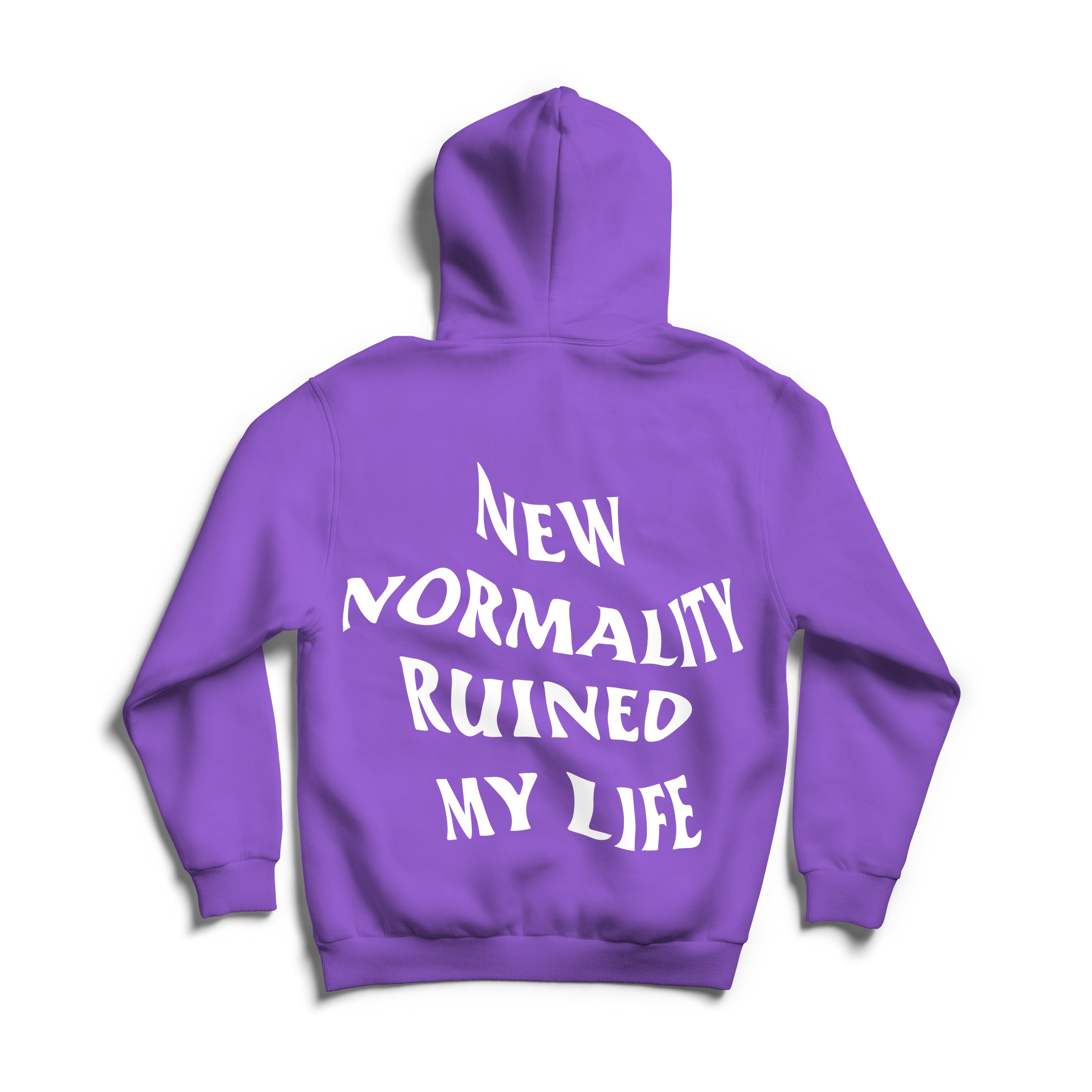 NEW NORMALITY UNISEX LILIAC HOODIE