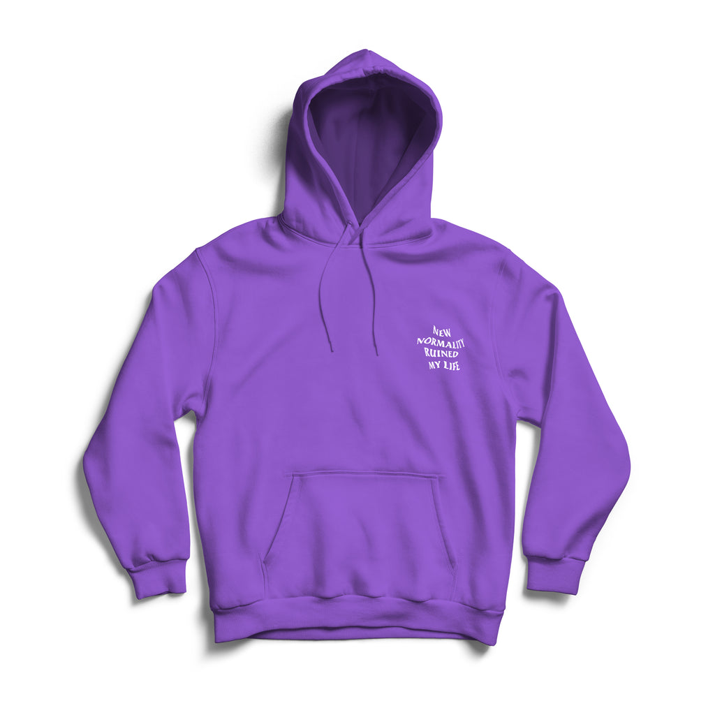 NEW NORMALITY UNISEX LILIAC HOODIE