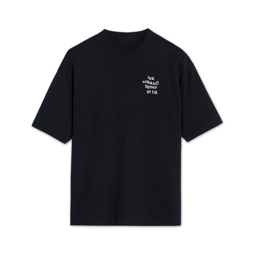 NEW NORMALITY BLACK T-SHIRT