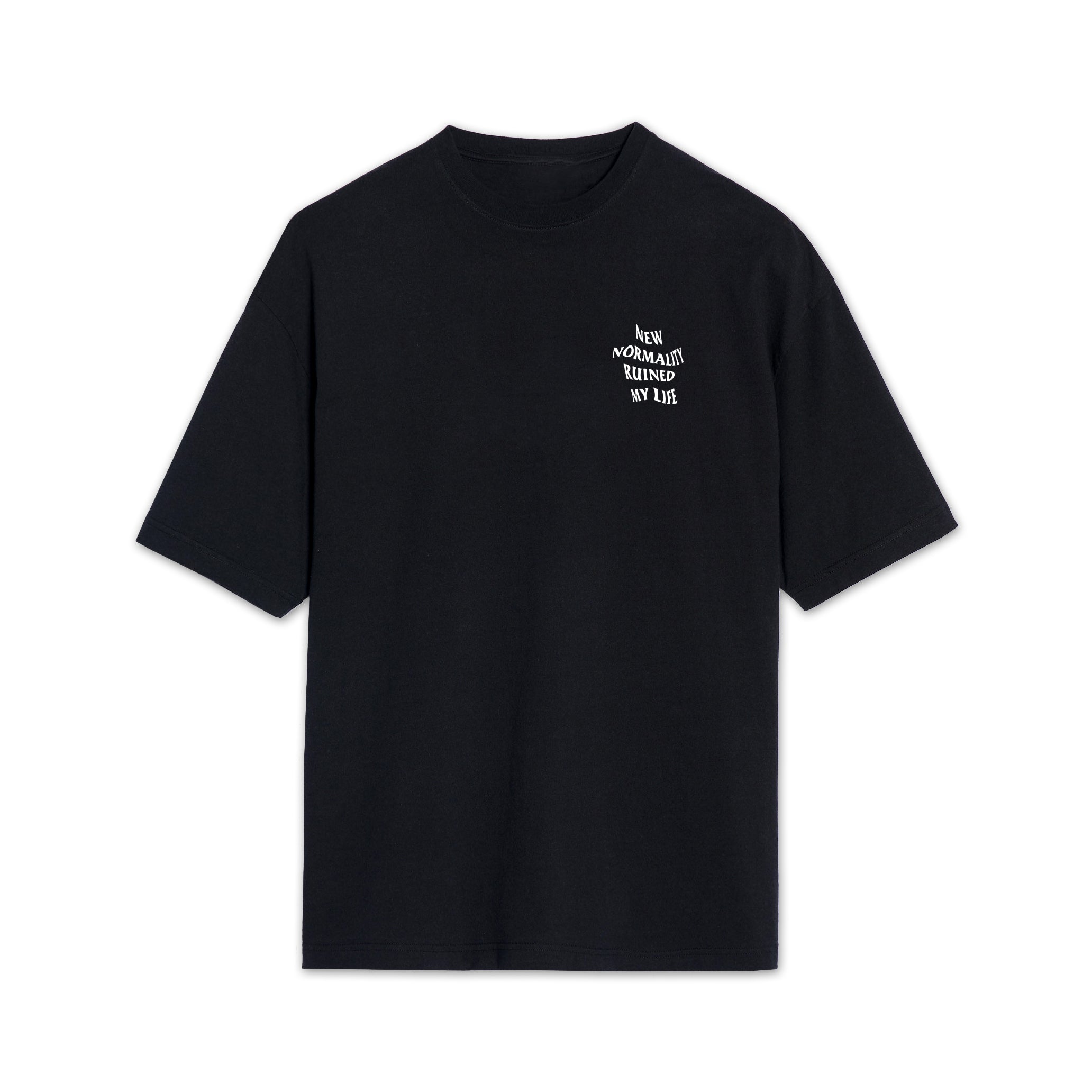 NEW NORMALITY BLACK T-SHIRT