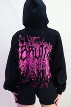 BRUTAL UNISEX BLACK HOODIE