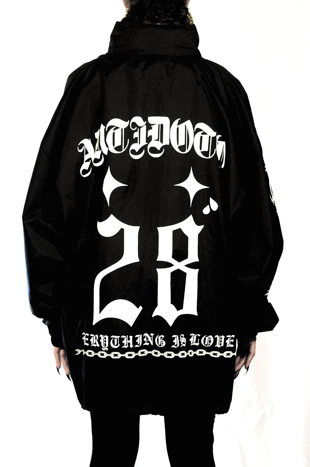 HOMIE BLACK WINDCOAT