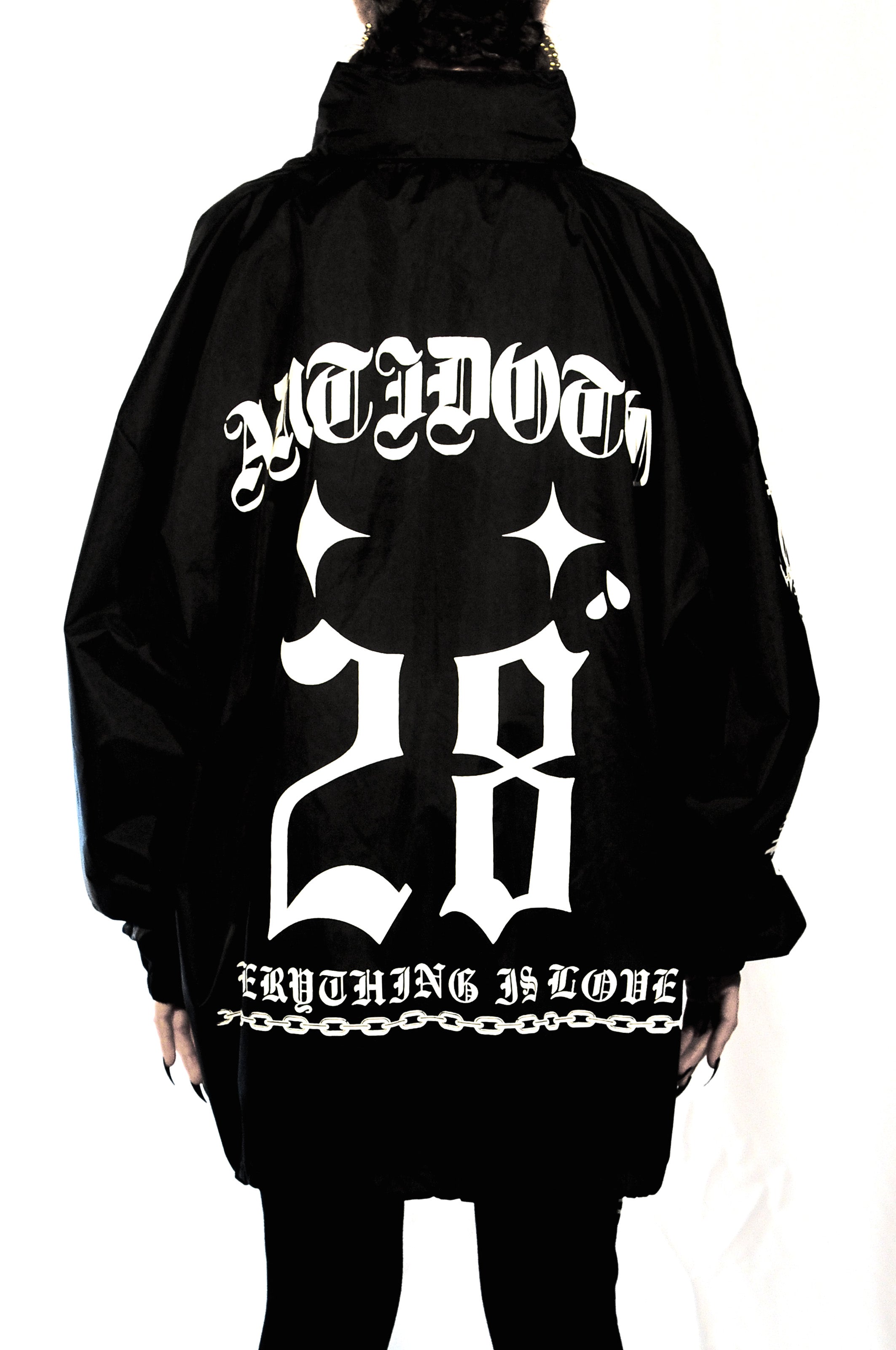 HOMIE BLACK WINDCOAT