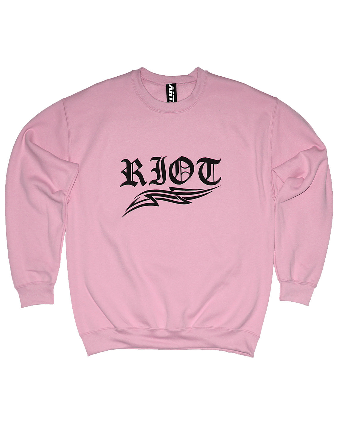 RIOT UNISEX PINK SWEATSHIRT