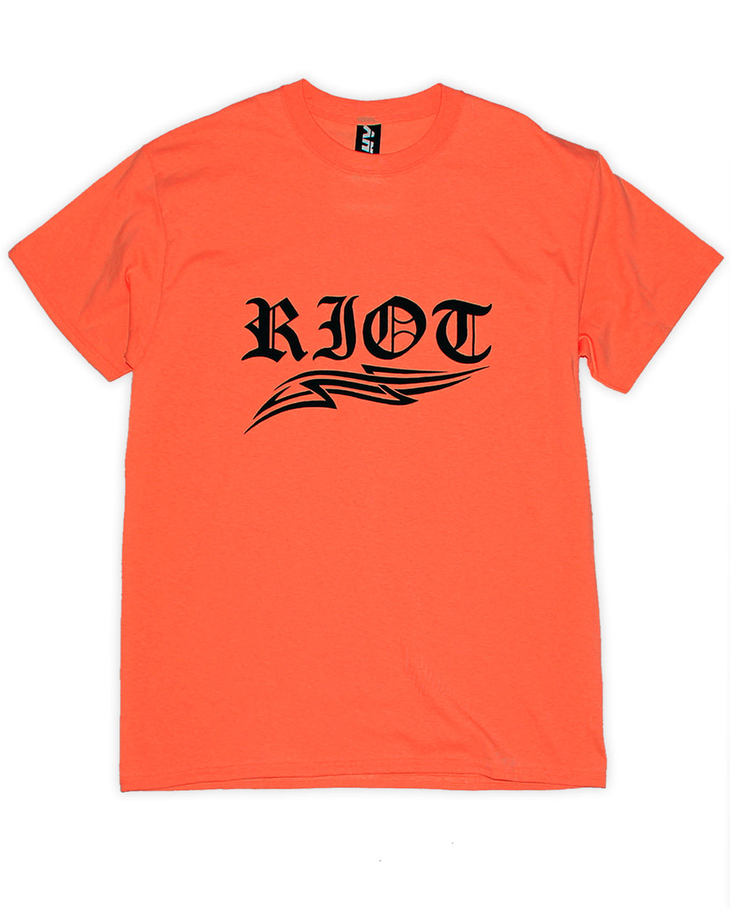 RIOT UNISEX ORANGE T-SHIRT