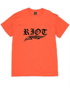 RIOT UNISEX ORANGE T-SHIRT