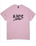 RIOT UNISEX PINK T-SHIRT