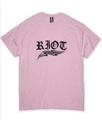 RIOT UNISEX PINK T-SHIRT