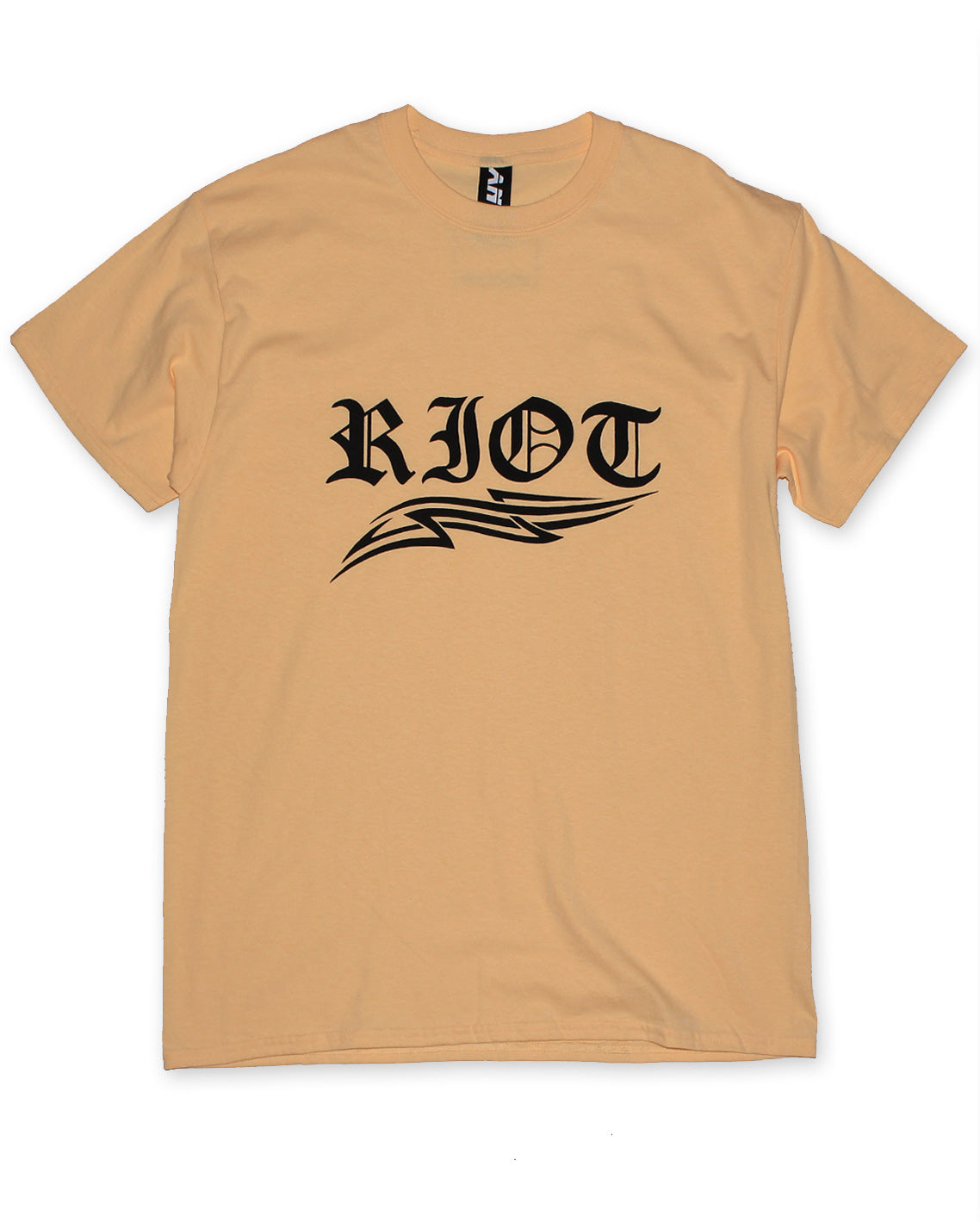 RIOT UNISEX YELLOW T-SHIRT