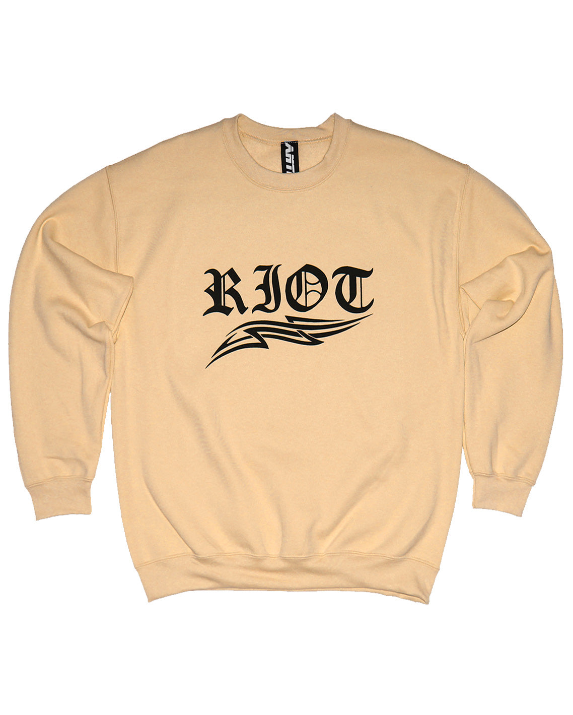 RIOT UNISEX YELLOW SWEATSHIRT