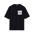 WORKING CLASS FANTASIA PATCHED BLACK T-SHIRT