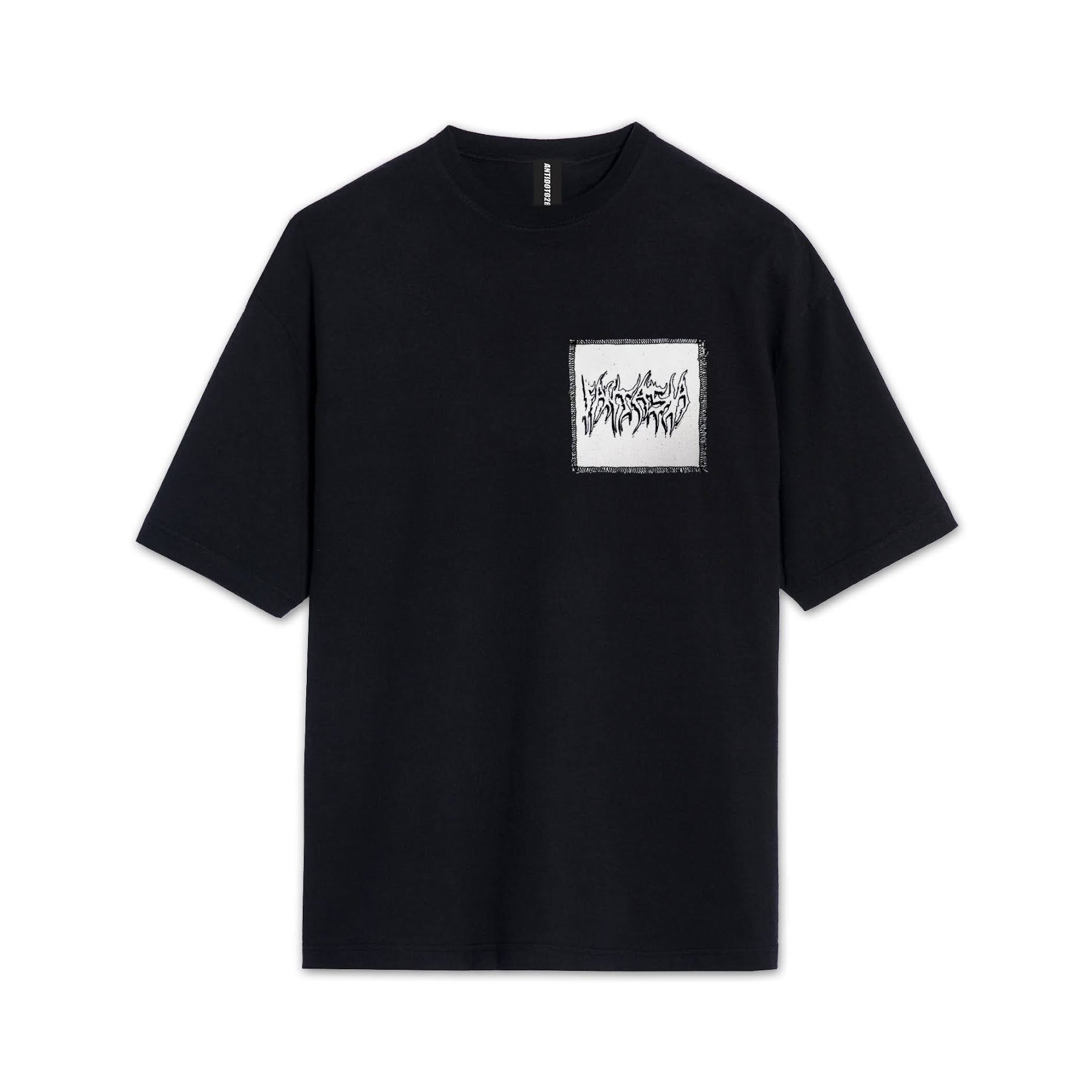 WORKING CLASS FANTASIA PATCHED BLACK T-SHIRT