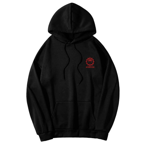 TECHNO GEAR BLACK HOODIE