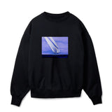 CHEMTRAILS AIRLINES BLACK SWEATSHIRT